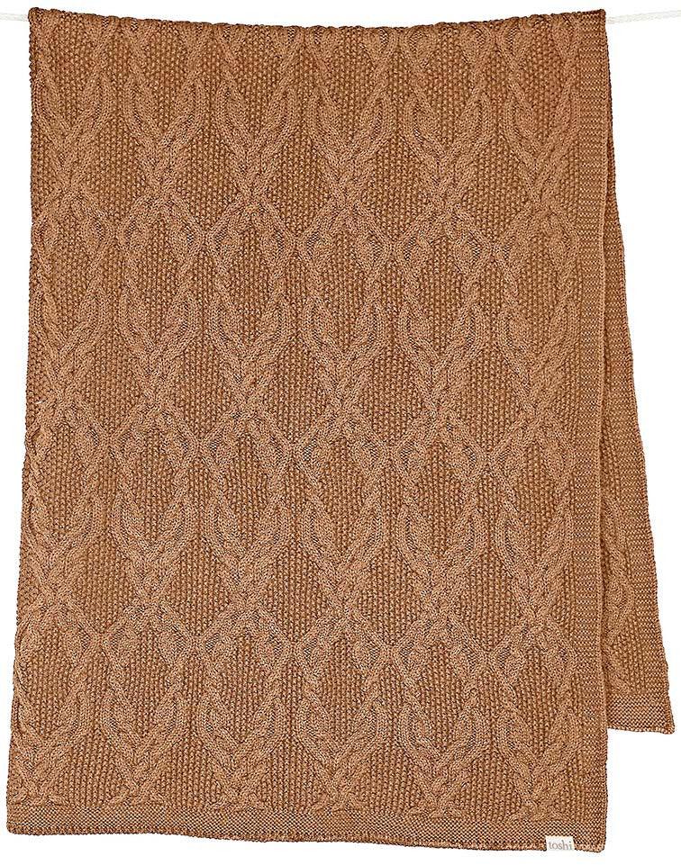 Toshi Organic Knit Blanket Bowie Storm