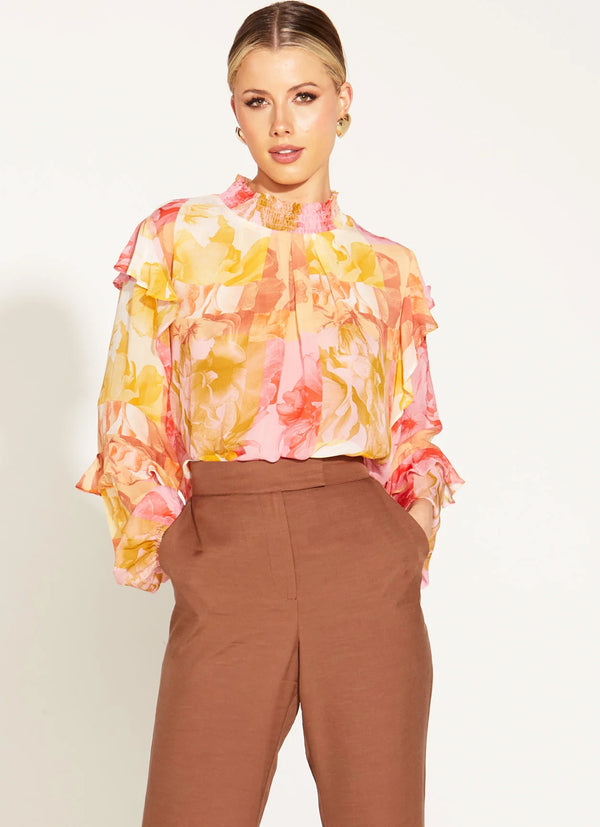 Earthly Paradise Sheer Blouse