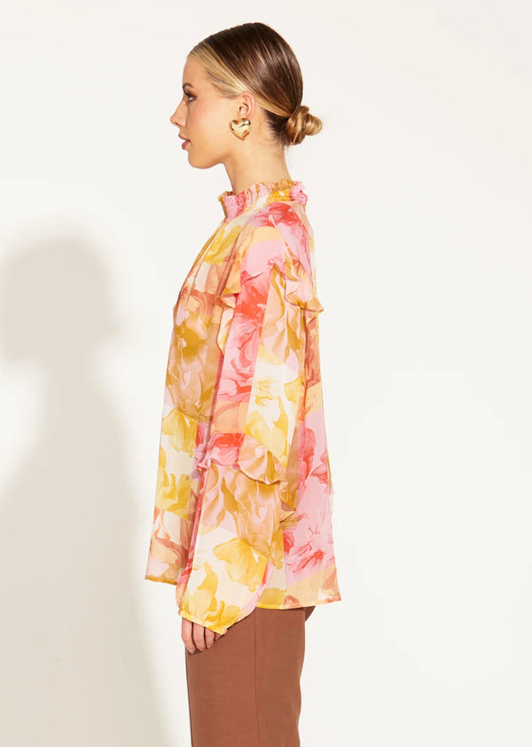 Earthly Paradise Sheer Blouse