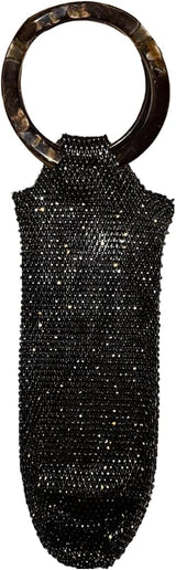 Rhinstone Mesh Wine Holders
