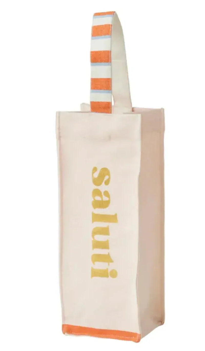 Saluti Cotton Bottle Bag