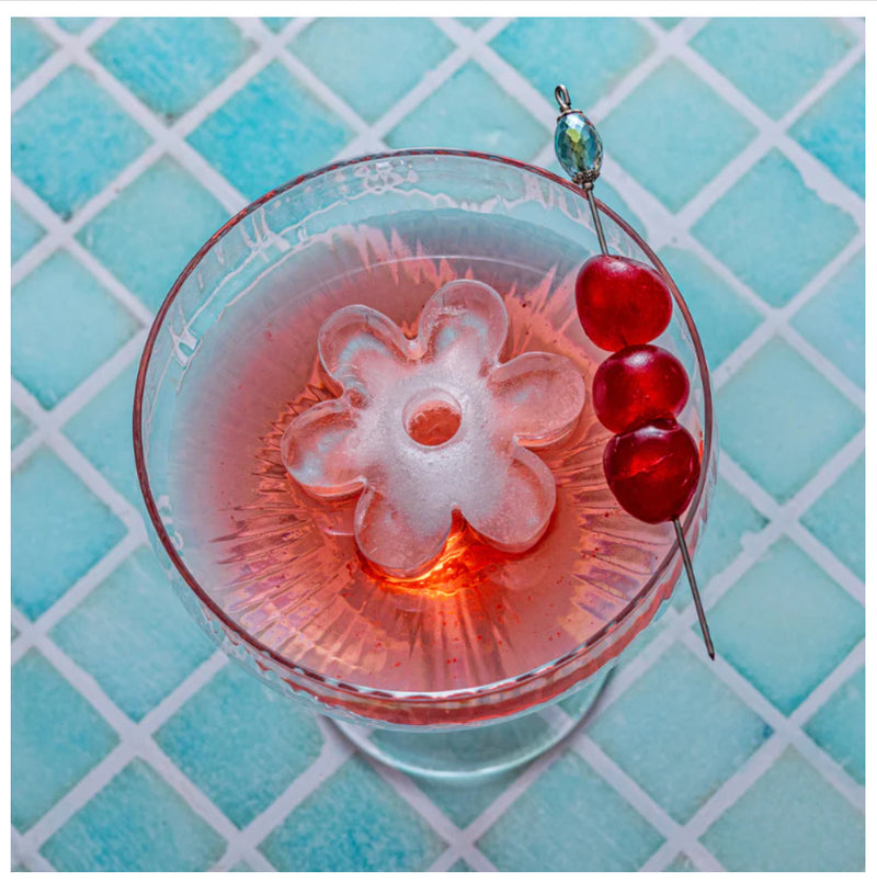 ‘Plinks Drinks’ Retro Daisy Silicone Trays