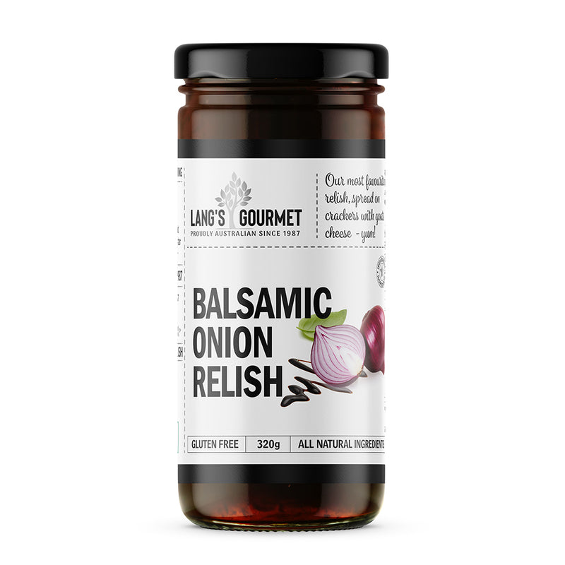 ‘Lang’s Gourmet’ Balsamic Onion Relish