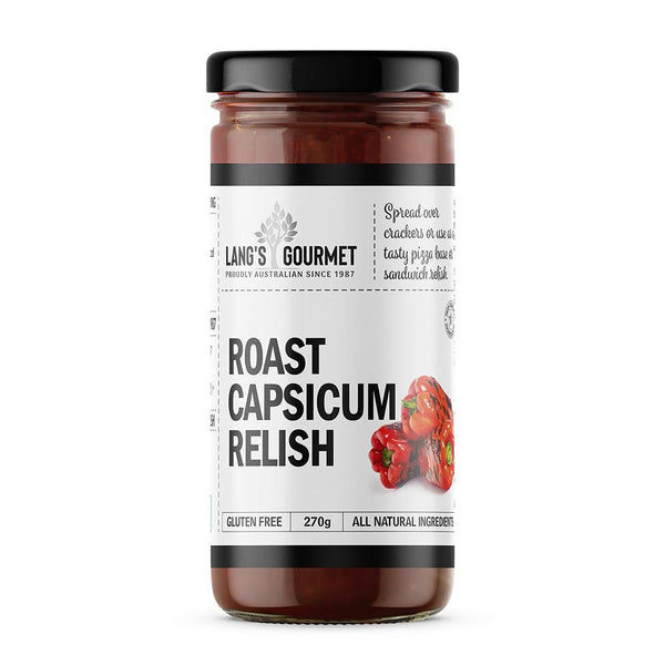 ‘Lang’s Gourmet’ Roast Capsicum Relish