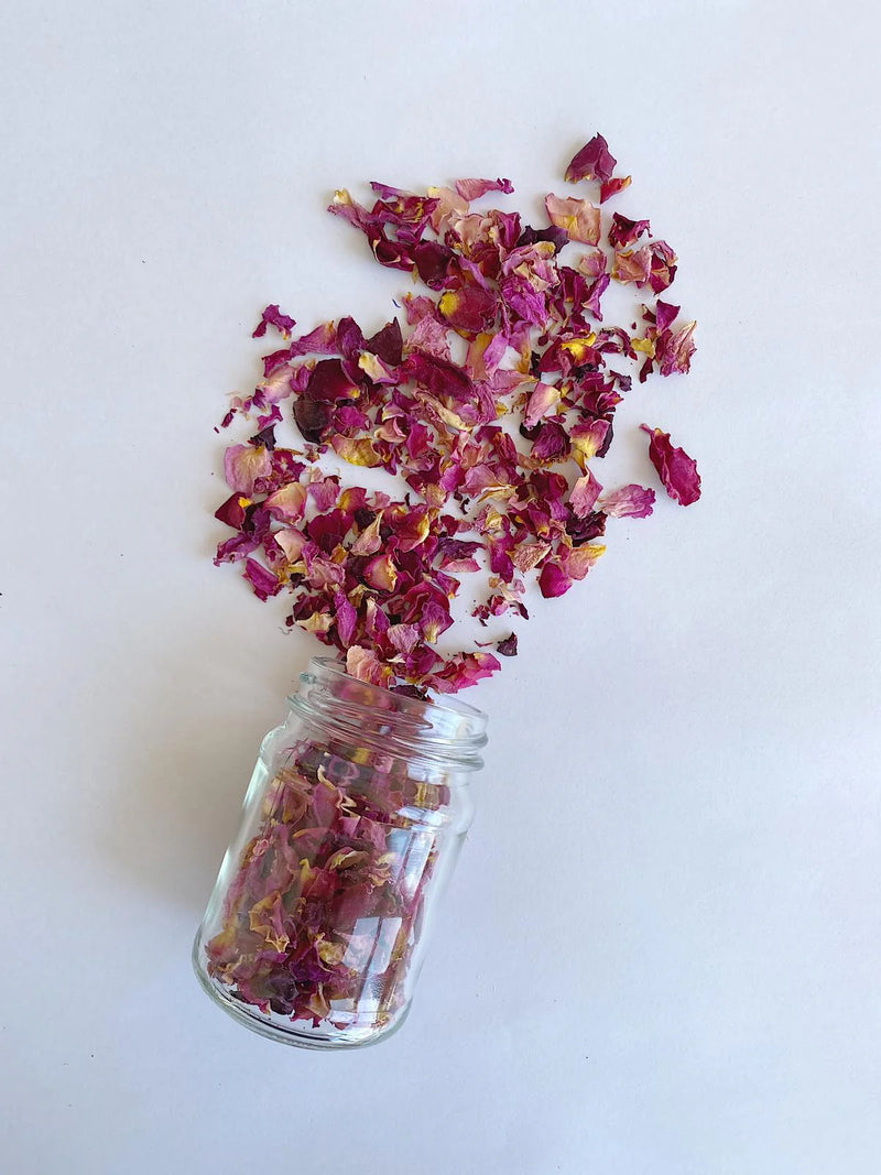 ‘The Peel Thing’ Edible Flower Sprinkles Rose Petals