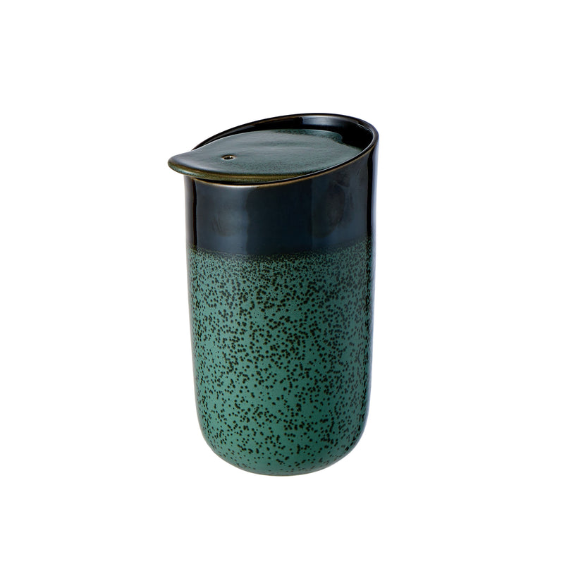 ‘LEAF & BEAN’ ROMA REACTIVE GLAZE DOUBLE WALL TRAVEL CUPS