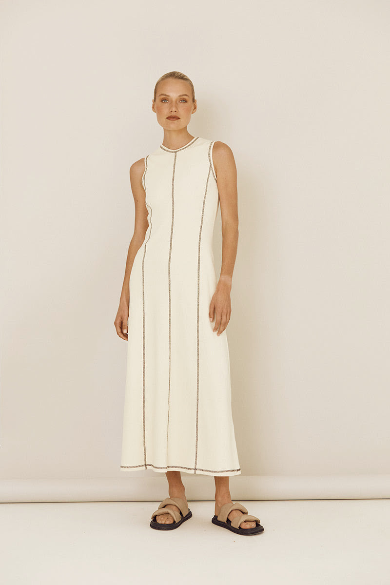 Willow Ribbed Maxi Dress