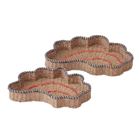 Shell Woven Trays