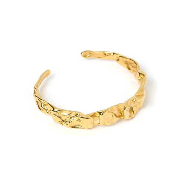 ‘Arms Of Eve’ Hunter Gold Cuff Bracelet