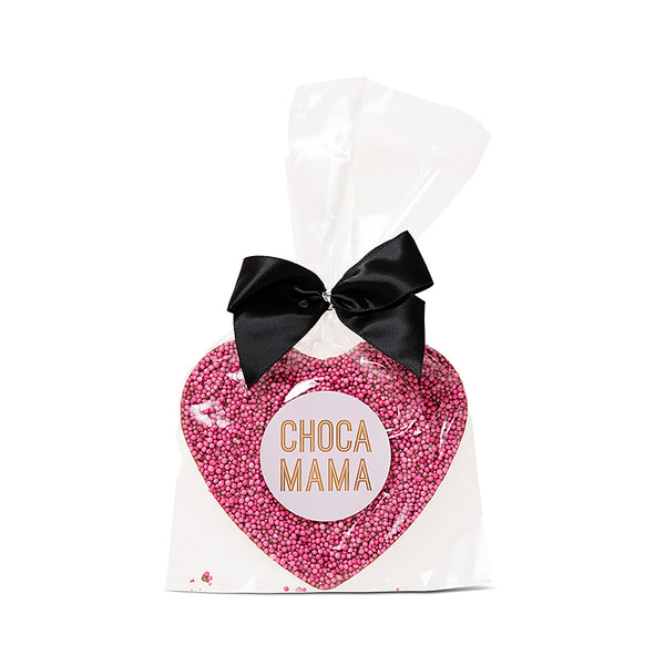 ‘Chocamama’ Pink Milk Freckled Heart