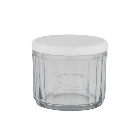 ‘Assemble’ Mira Marble Salt Jar