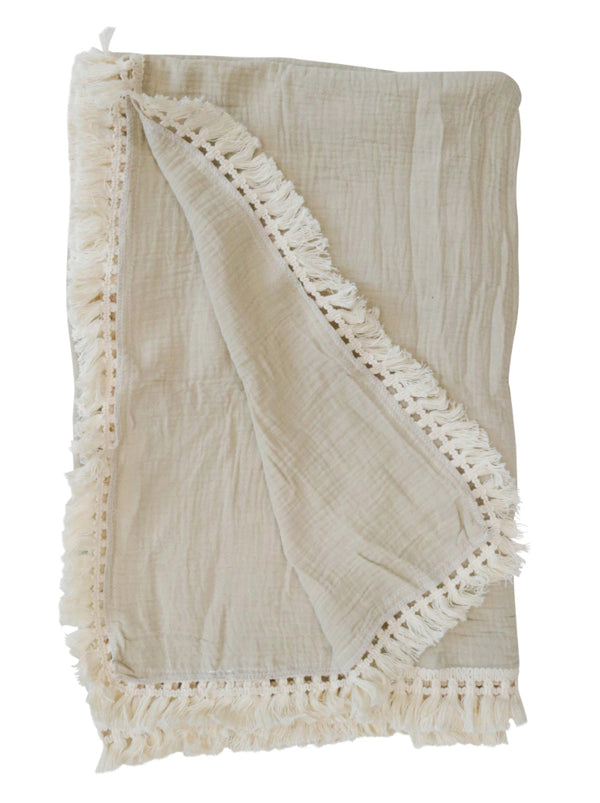 ‘Hazel & Hunter’ Cotton Throw