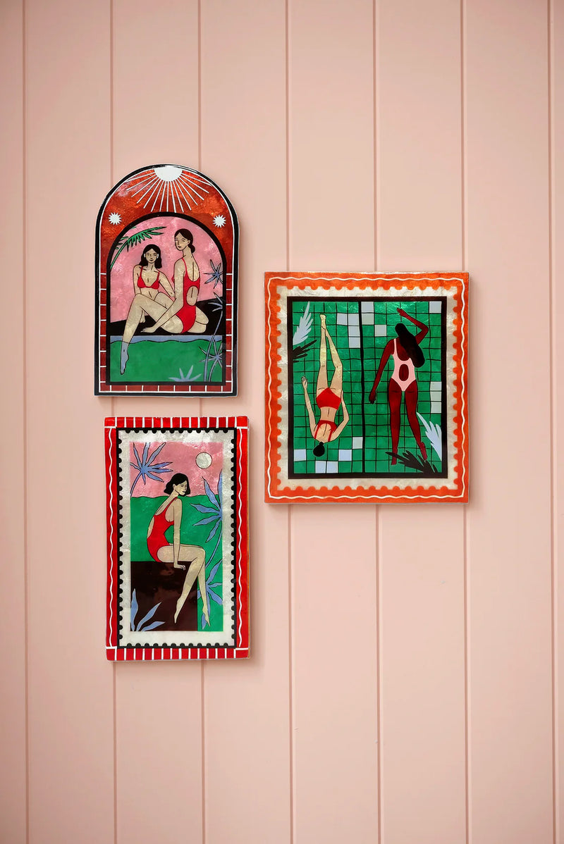 ‘Jones & Co’ Resort Toe Dip Wall Plaque