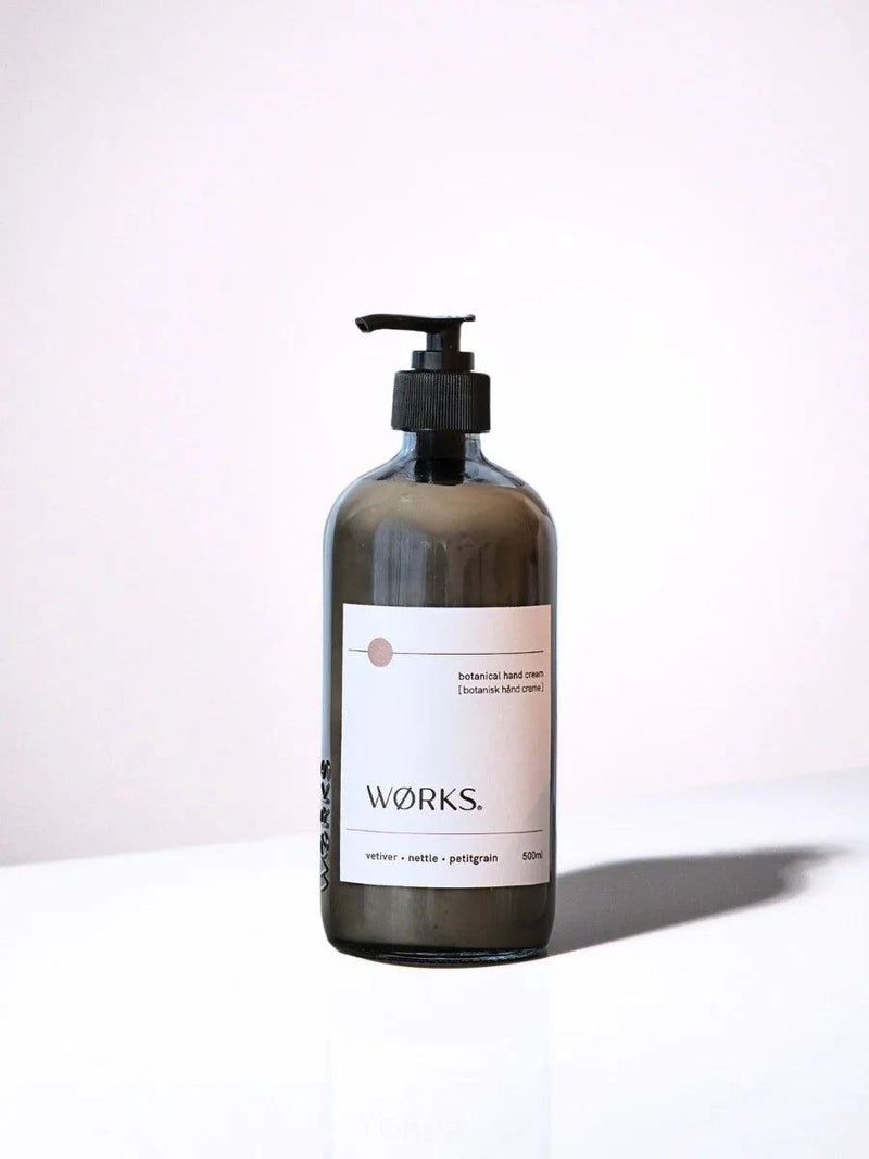 ‘Works’ Hand Cream - Vetiver Nettle Petigrain