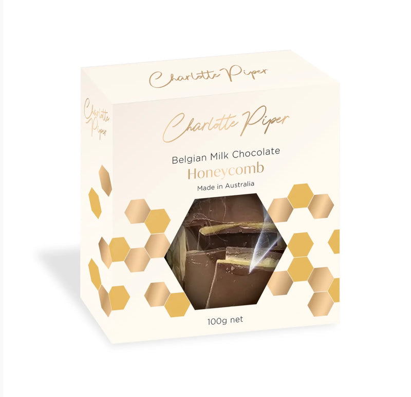 ‘Charlotte Piper’ Milk chocolate honeycomb