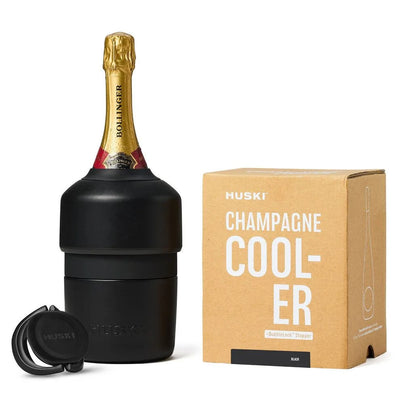 Huski Champagne Cooler - Assorted Colours – Black