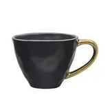 'Ecology'  Polka Mug with Gold Handles