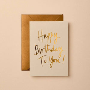 ‘Gabrielle & Celine’ Greeting Card - Happy Birthday To You