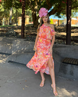 Morgan & Taylor Cindy Floral Fascinators - Pink