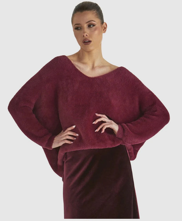 Electra Knit - Wine