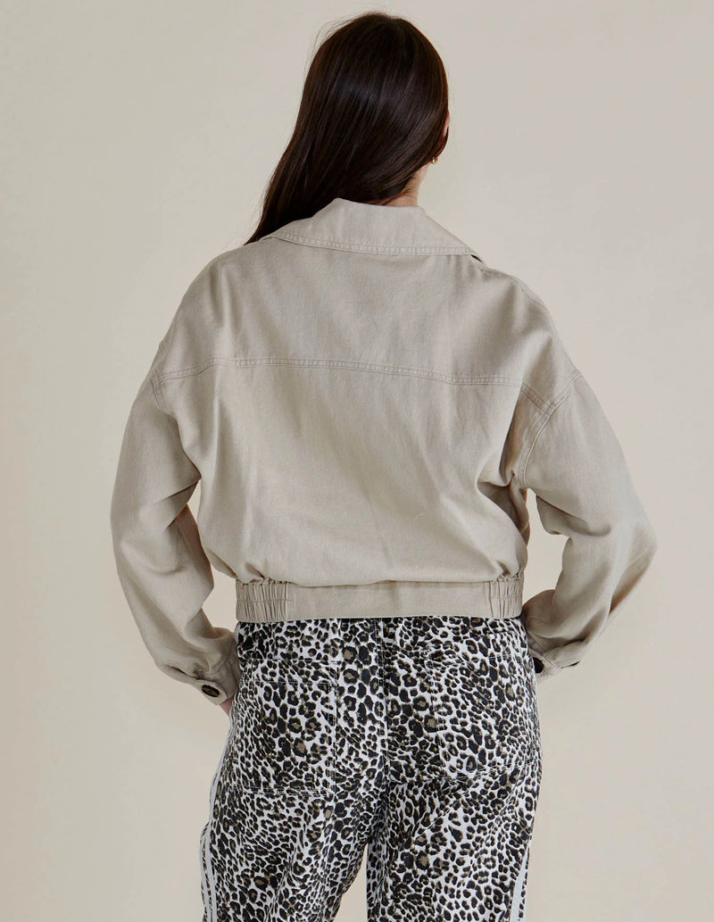 Adaline Crop Trench Jacket
