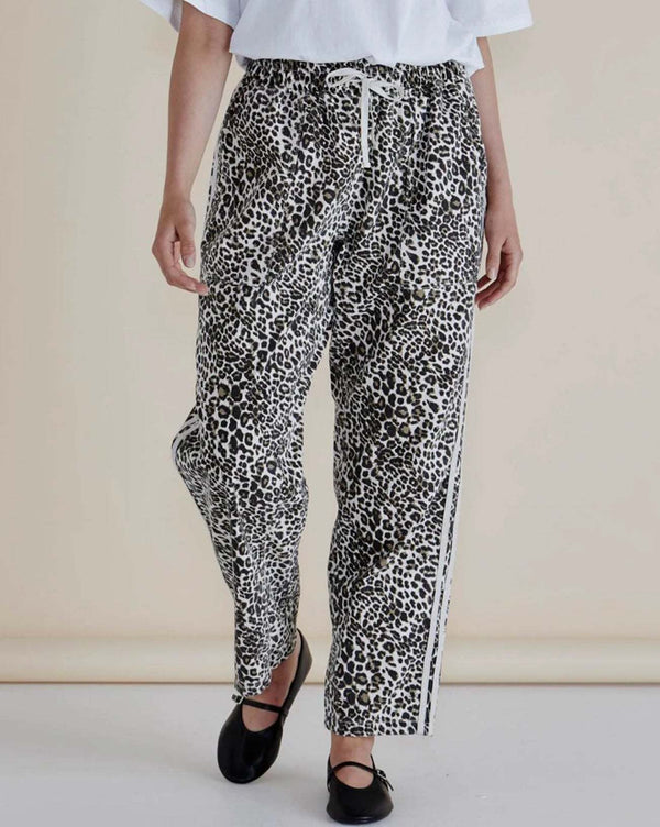 Quinn Cotton Jogger - Leopard
