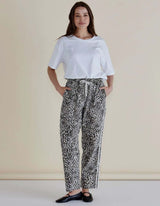 Quinn Cotton Jogger - Leopard