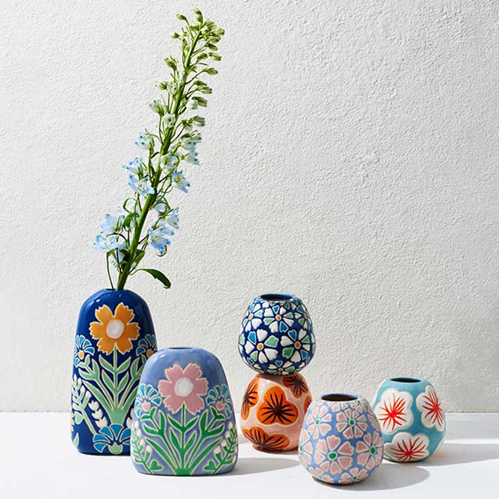 ‘Jones & Co’ Pollen Vases - Assorted Colours