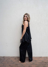 Dahlia Satin One Shoulder Top