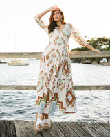 Idyll Wrap Maxi Dress