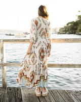 Idyll Wrap Maxi Dress