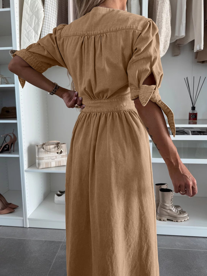 Danni Denim Maxi Dress