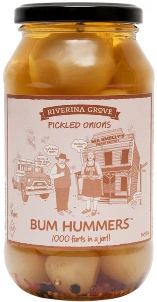 ‘Riverina Grove’ Bum Hummer Pickled Onions