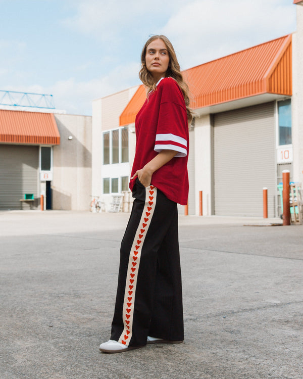 Black Heart Leisure Pant