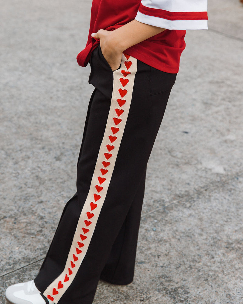 Black Heart Leisure Pant