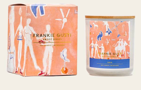 ‘Frankie & Gusti’ Gaia Art Series Candle