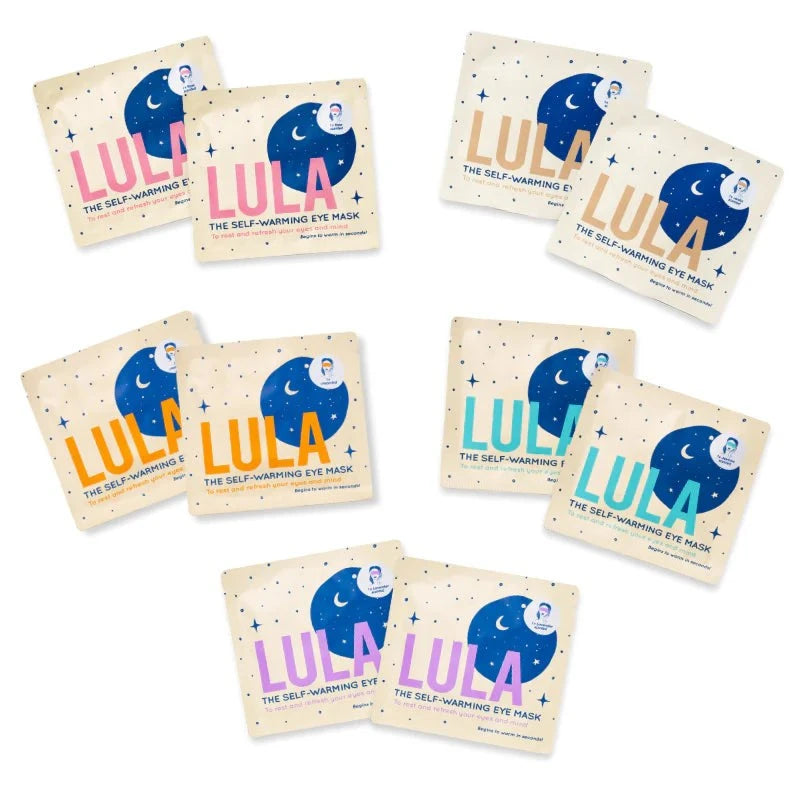 ‘Lula’ Self Warming Eye Masks - Assorted Box