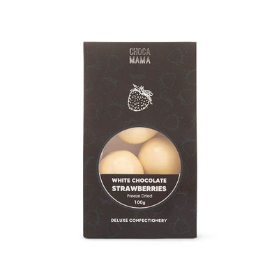 'Chocamama' White Chocolate Strawberries