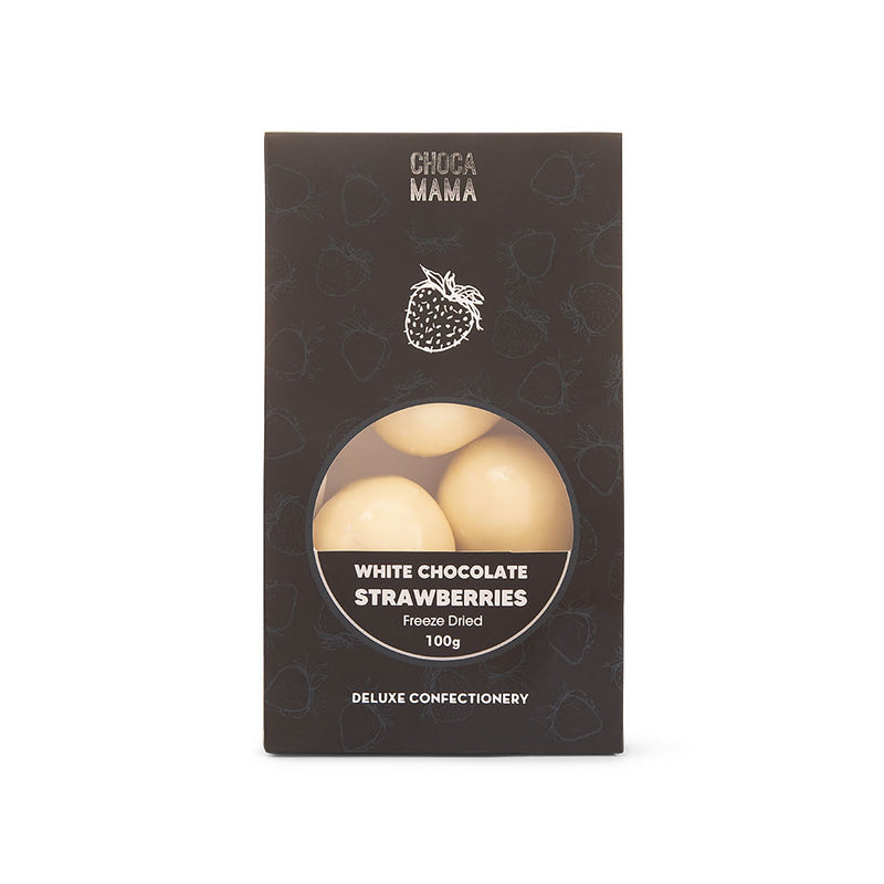 'Chocamama' White Chocolate Strawberries