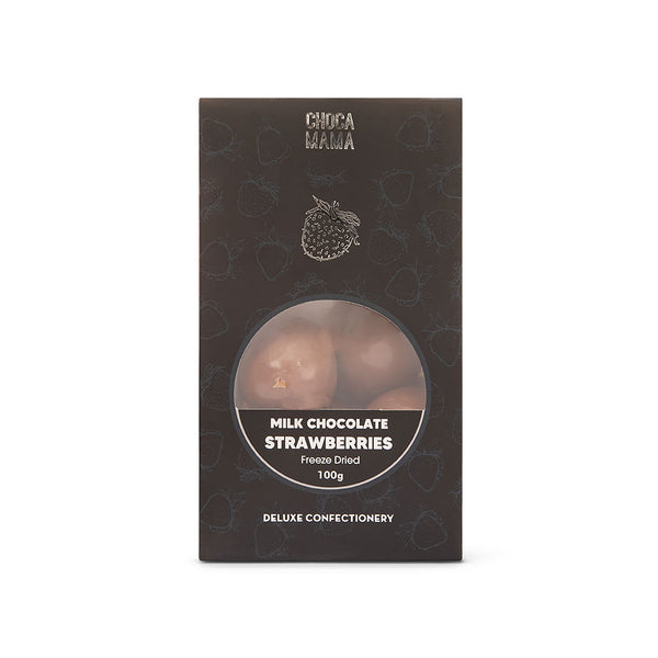 'Chocamama' Milk chocolate Freeze Dried Strawberries