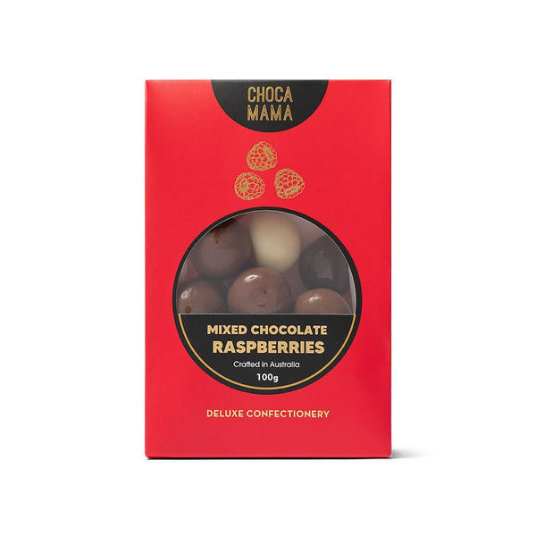 'Chocamama' Mixed Chocolate Raspberries