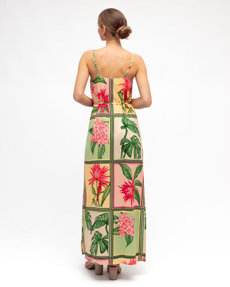 Paradise Maxi Sun Linen Blend Dress