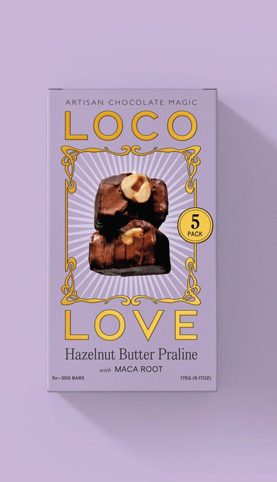 ‘Loco love’ 5 Packs – Hazelnut Butter Praline