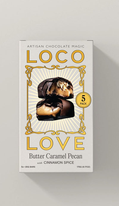 ‘Loco love’ 5 Packs – Butter Caramel Pecan