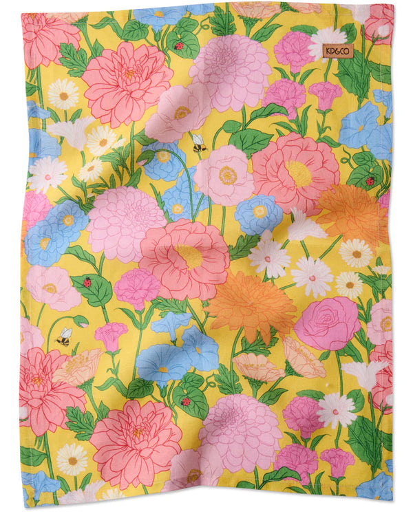 ‘Kip & Co’ Linen Blend Tea Towels - Assorted Designs