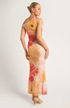 Sabrina Event Maxi Dress - Coral Gold