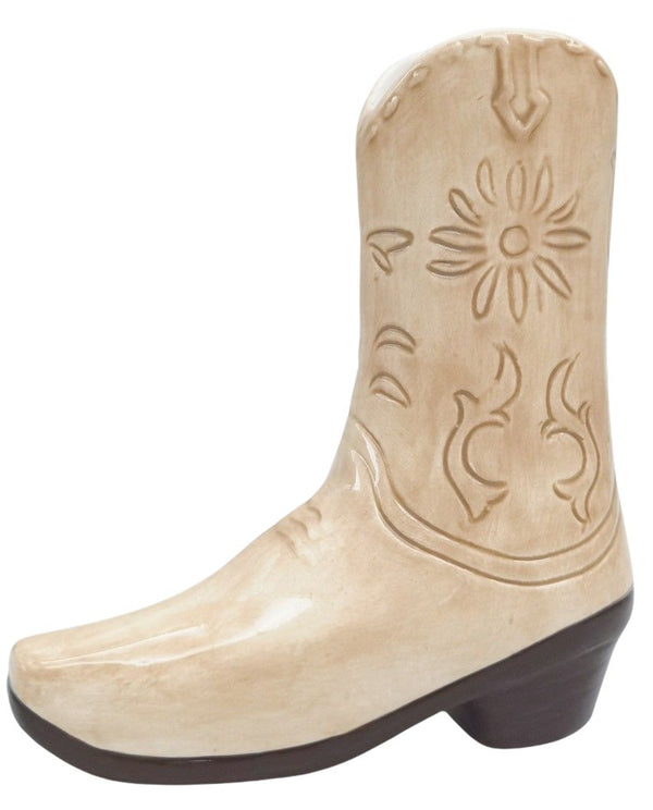 Kelsey Ceramic Cowboy Boot Vase