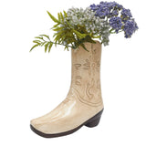Kelsey Ceramic Cowboy Boot Vase
