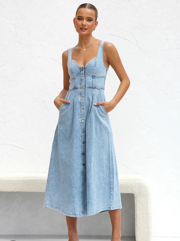 Cassie Denim Dress