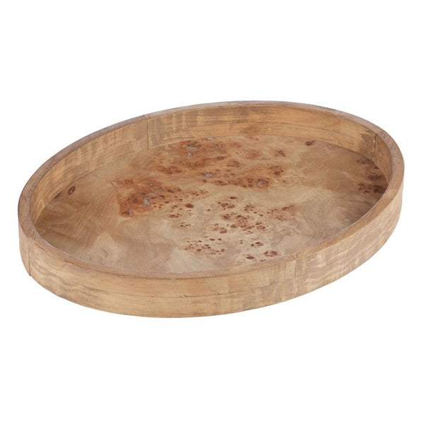 ‘Amalfi’ Burl Wood Tray